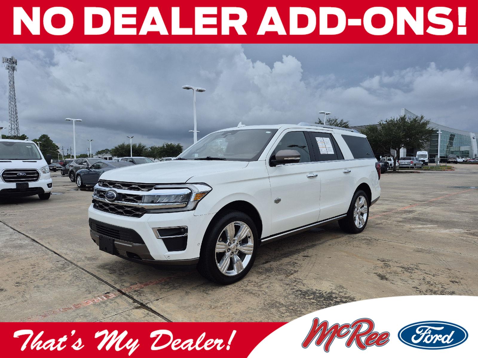 Star White Metallic Tri-Coat 2022 Ford Expedition SUV / Crossover Four-Wheel Drive Automatic