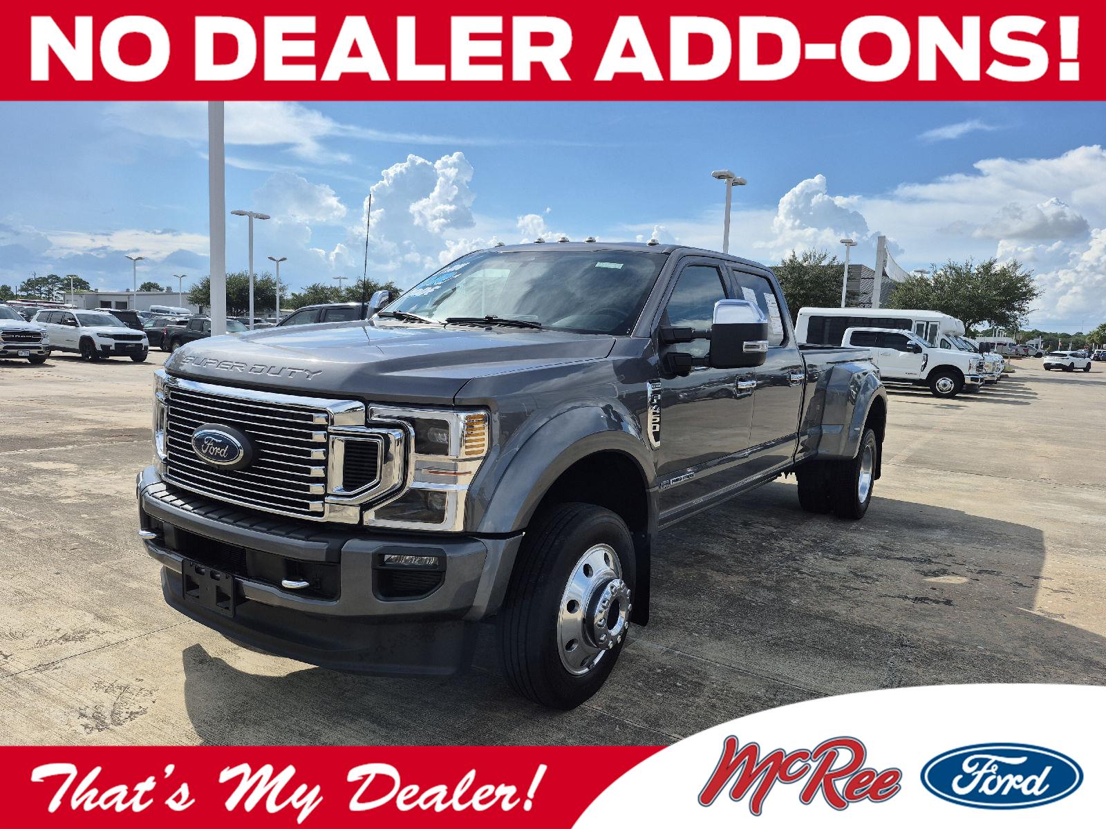  2022 Ford F-450 Super Duty Platinum Crew Cab LB DRW 4WD   