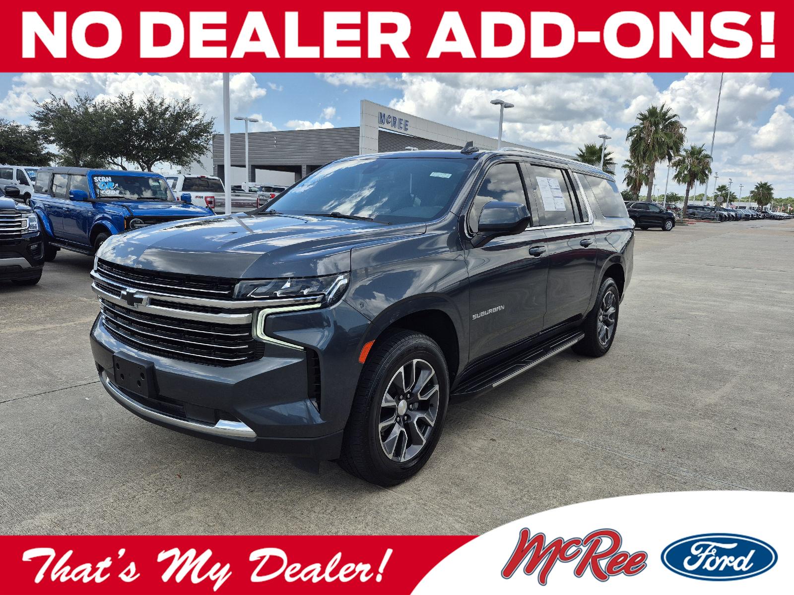 Shadow Gray Metallic 2021 Chevrolet Suburban SUV / Crossover 4X2 Automatic