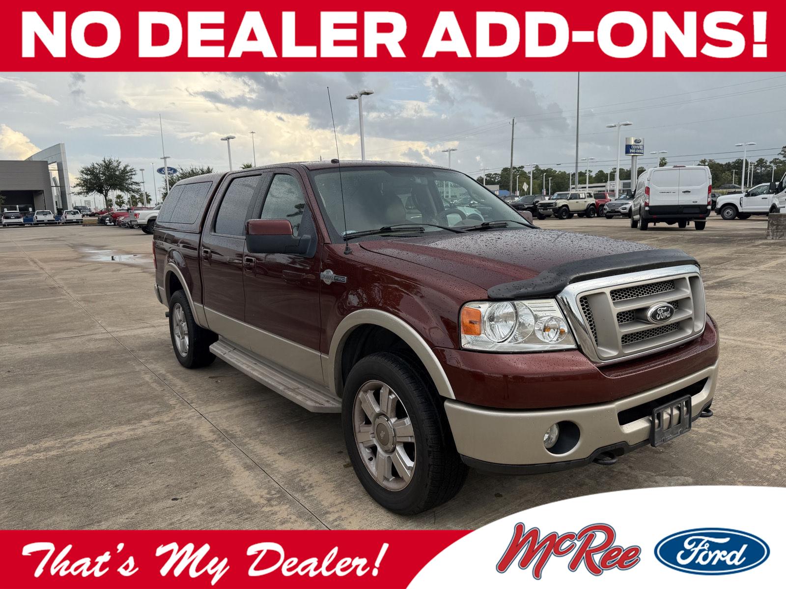 2007 Ford F-150 Pickup Truck Four-Wheel Drive 4-Speed Automatic Overdrive