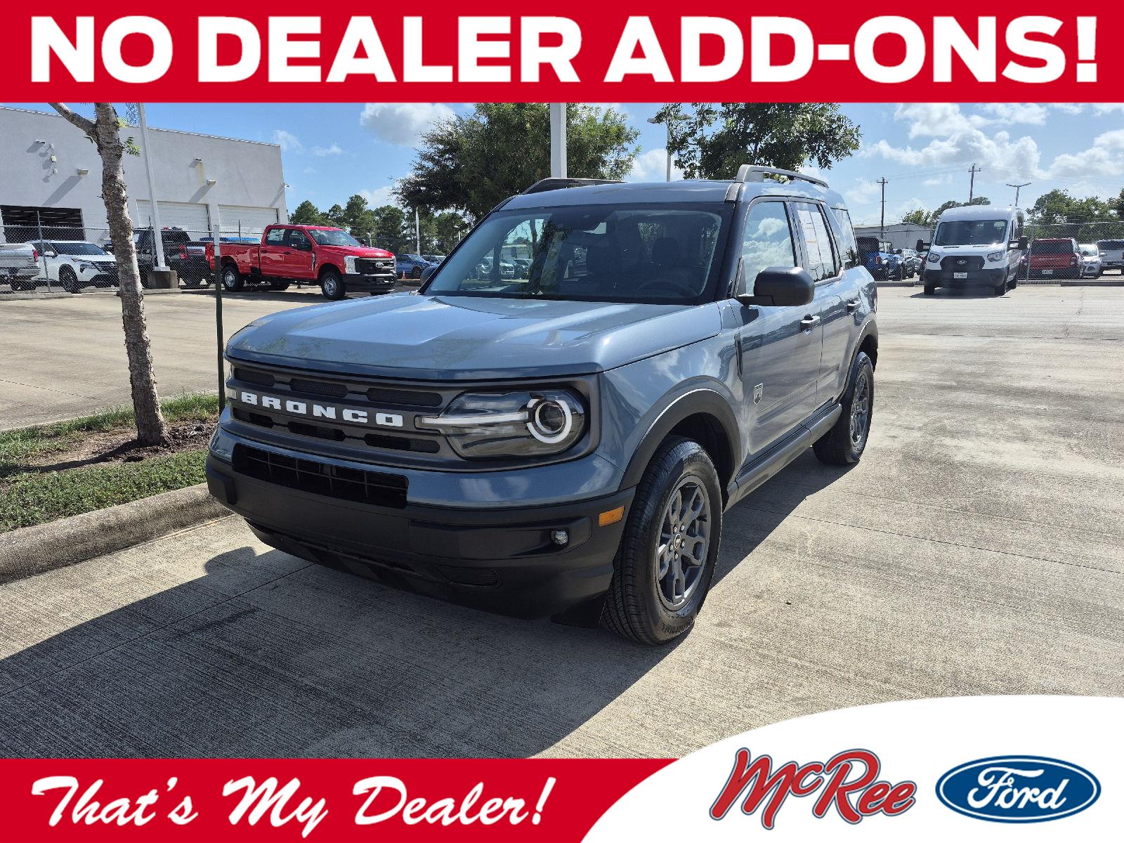 Blue (Azure Gray Metallic Tri-Coat) 2024 Ford Bronco Sport SUV / Crossover All-Wheel Drive 8-Speed Automatic