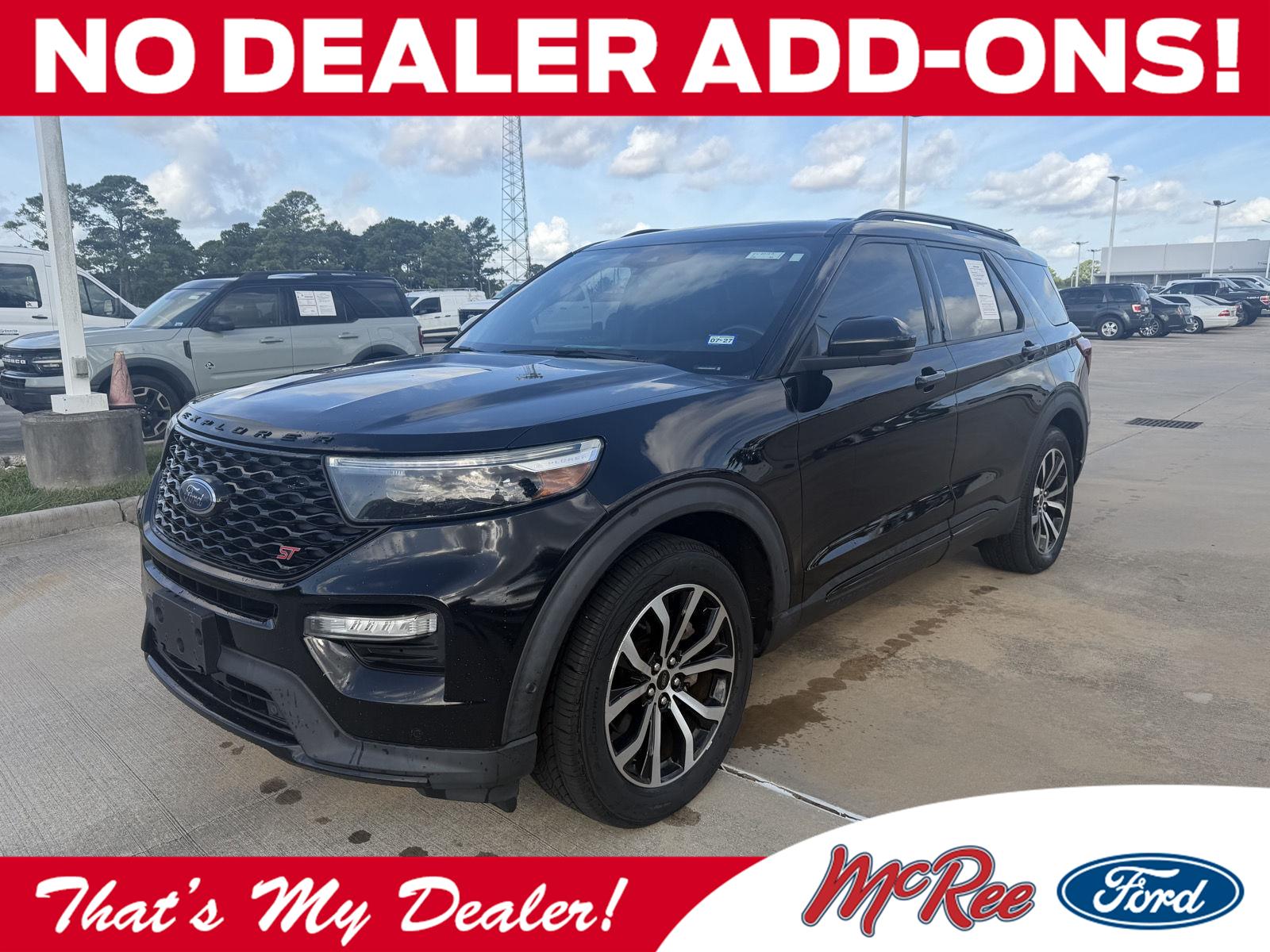 Agate Black 2020 Ford Explorer SUV / Crossover All-Wheel Drive Automatic