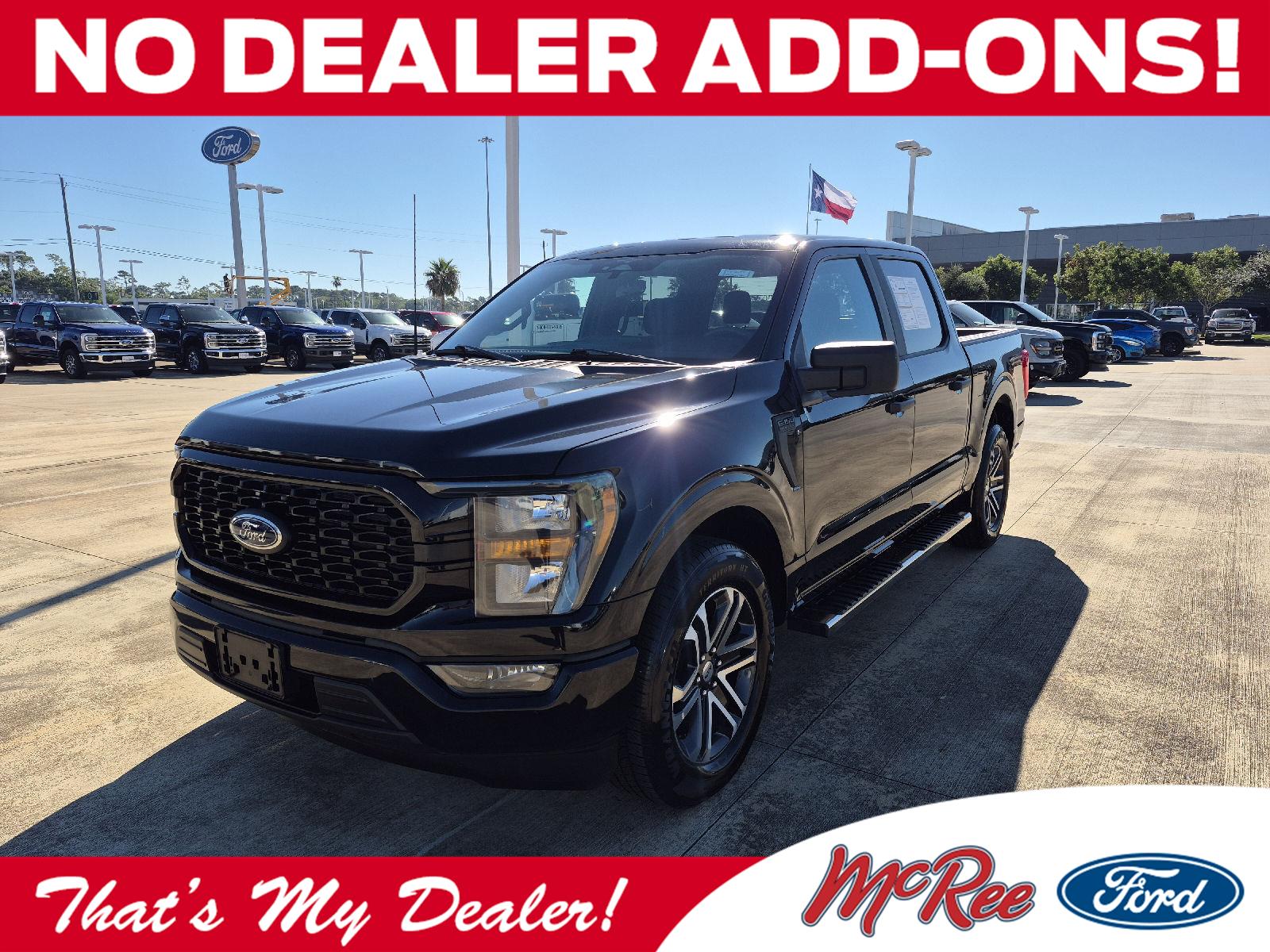 Agate Black 2023 Ford F-150 Pickup Truck 4X2 Automatic