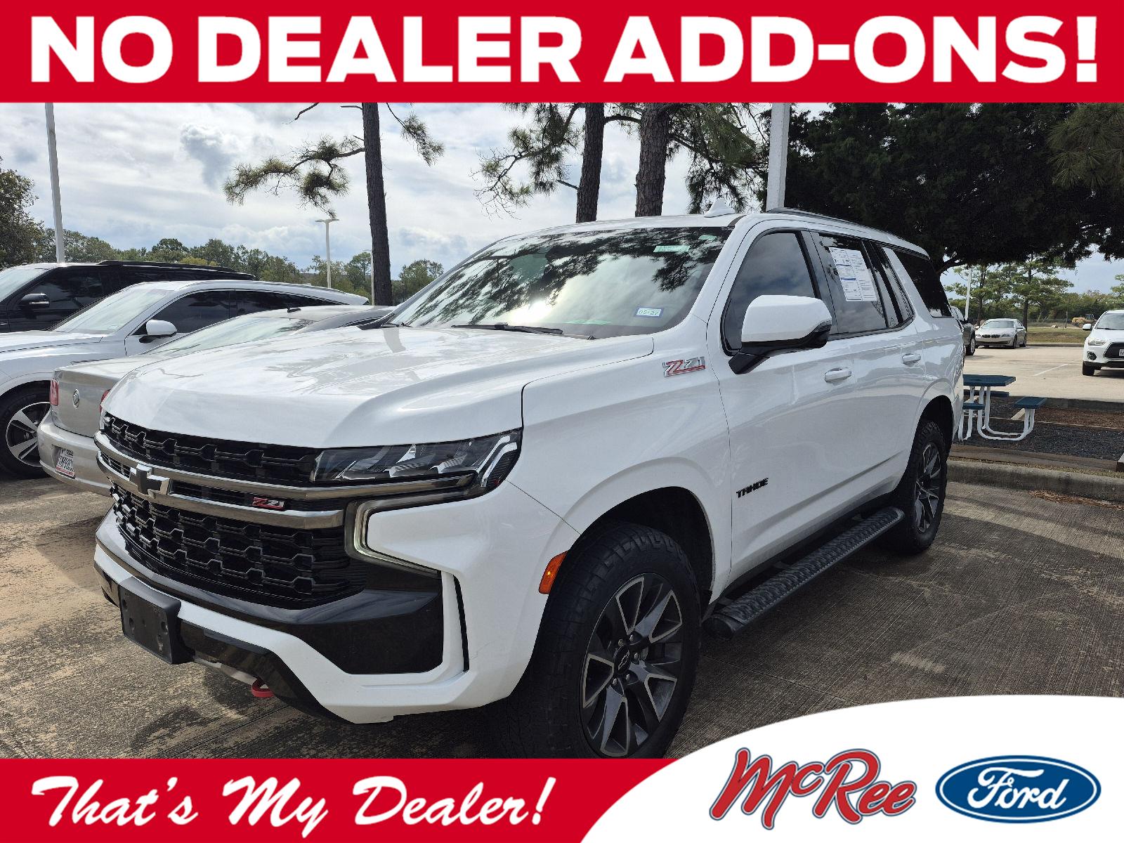 Summit White 2022 Chevrolet Tahoe SUV / Crossover Four-Wheel Drive Automatic
