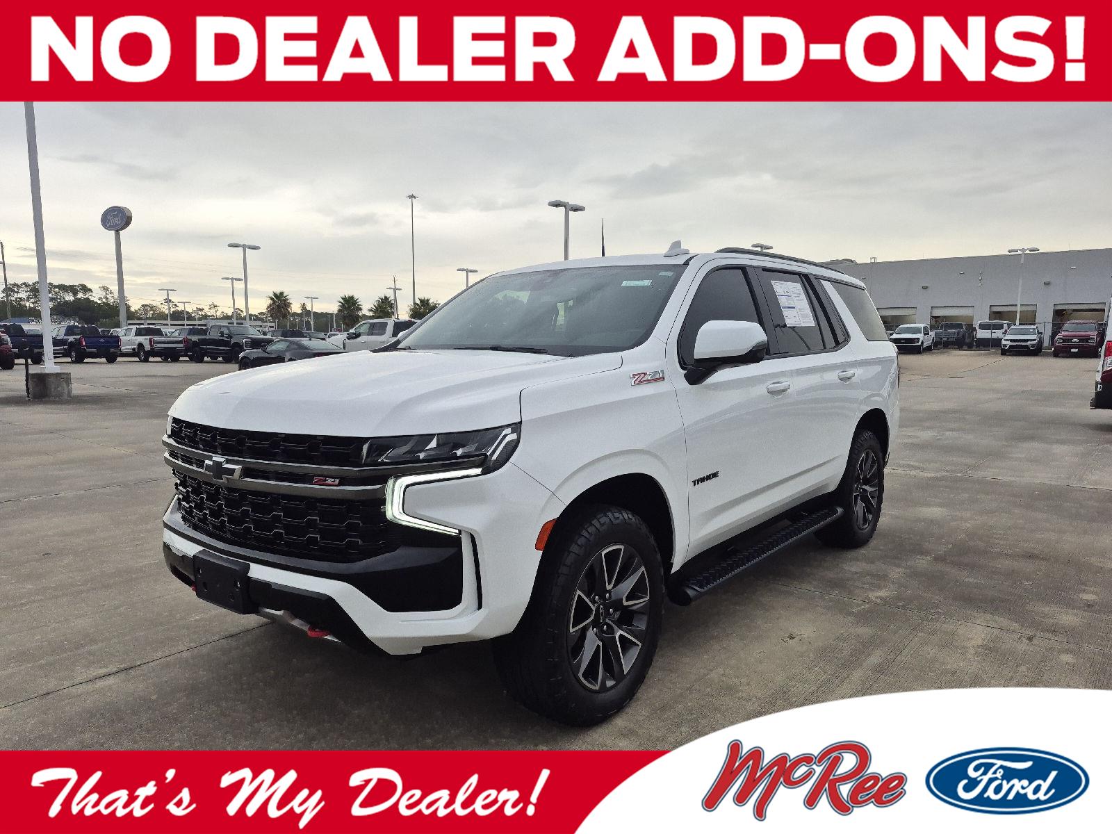 Summit White 2022 Chevrolet Tahoe SUV / Crossover Four-Wheel Drive Automatic