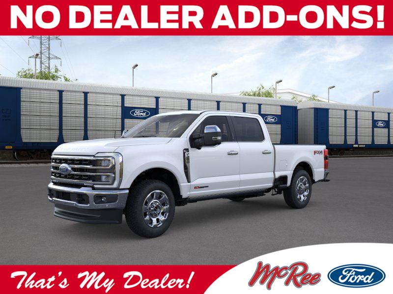 Star White Metallic Tri-Coat 2026 Ford F-250 Super Duty King Ranch Crew Cab 4WD Pickup Truck Four-Wheel Drive Automatic