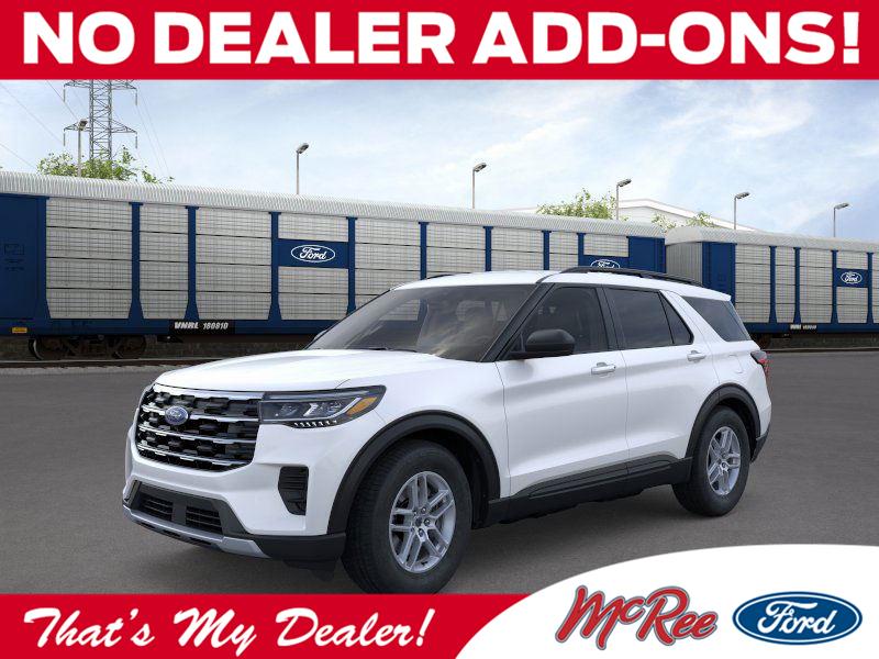 White 2026 Ford Explorer Active RWD SUV / Crossover Rear-Wheel Drive Automatic