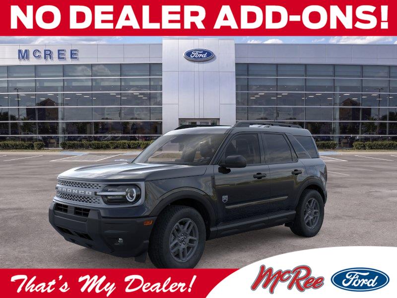 Shadow Black 2026 Ford Bronco Sport SUV / Crossover All-Wheel Drive 8-Speed Automatic