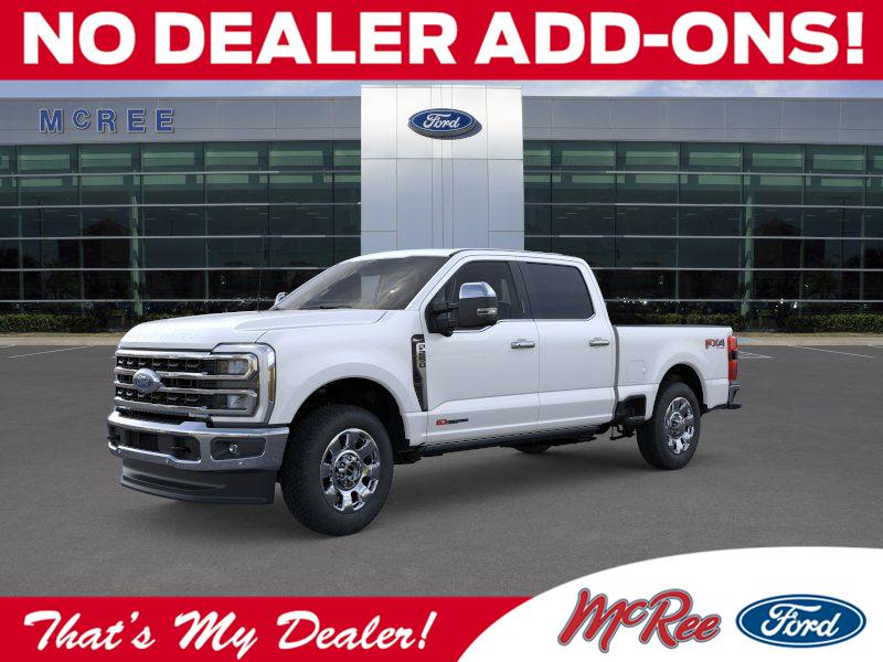Star White Metallic Tri-Coat 2026 Ford F-250 Super Duty Pickup Truck Four-Wheel Drive Automatic