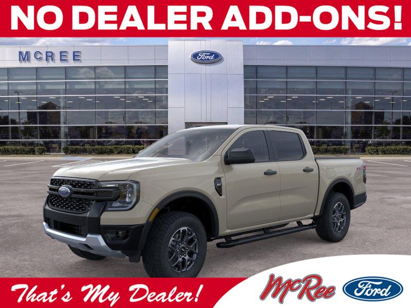 Desert Sand 2026 Ford Ranger Pickup Truck Four-Wheel Drive Automatic