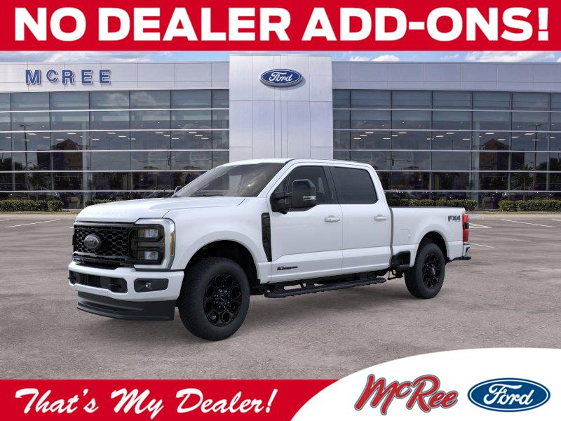 Star White Metallic Tri-Coat 2026 Ford F-250 Super Duty Pickup Truck Four-Wheel Drive Automatic