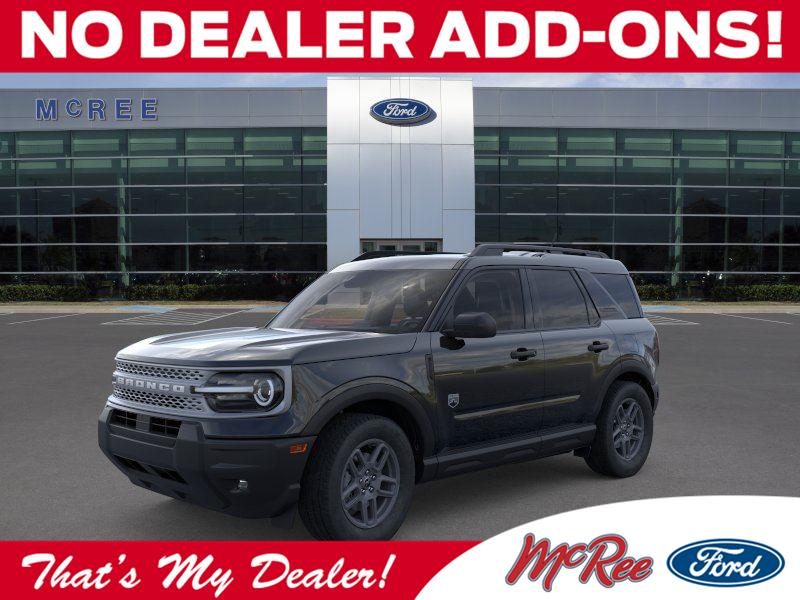 Shadow Black 2025 Ford Bronco Sport SUV / Crossover All-Wheel Drive 8-Speed Automatic