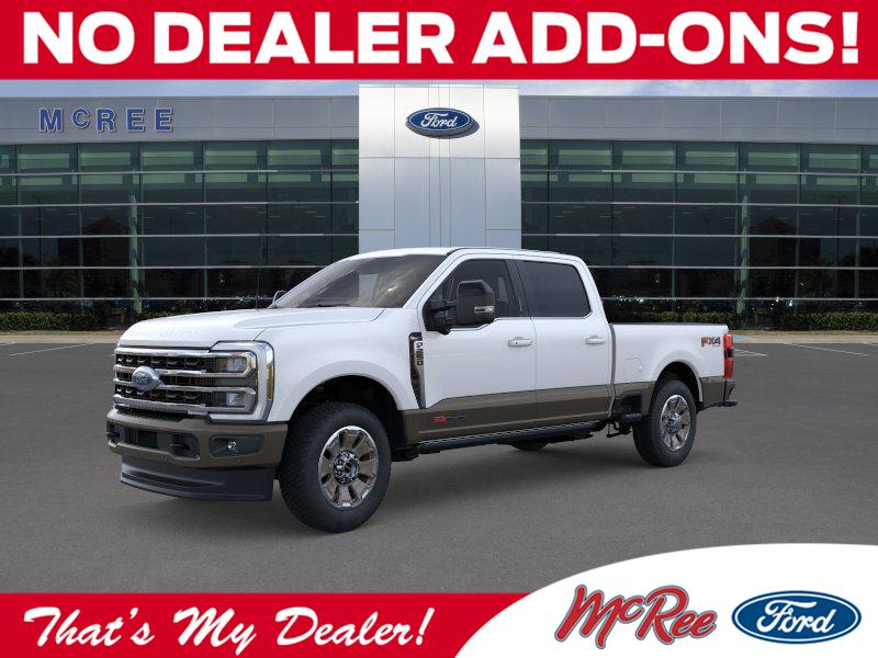 Star White Metallic Tri-Coat/Marsh Gray 2026 Ford F-250 Super Duty Pickup Truck Four-Wheel Drive Automatic
