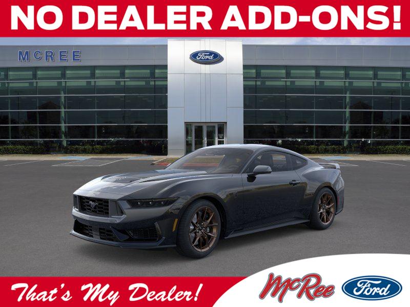 Shadow Black 2026 Ford Mustang Coupe Rear-Wheel Drive Automatic
