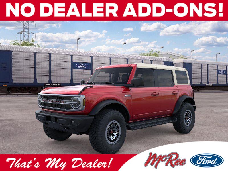 Ruby Red Metallic Tinted Clearcoat 2026 Ford Bronco SUV / Crossover Four-Wheel Drive Automatic