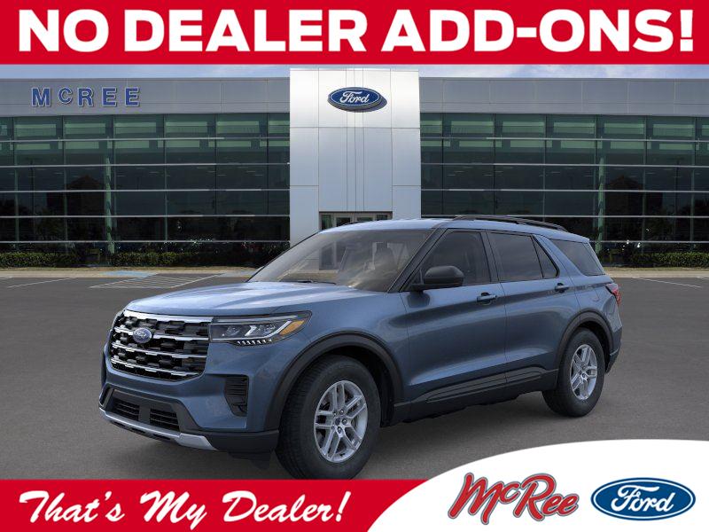 Vapor Blue 2026 Ford Explorer SUV / Crossover Rear-Wheel Drive Automatic