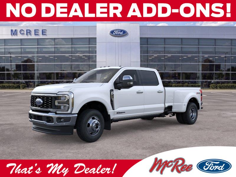 Star White Metallic Tri-Coat 2026 Ford F-350 Super Duty Pickup Truck Four-Wheel Drive Automatic