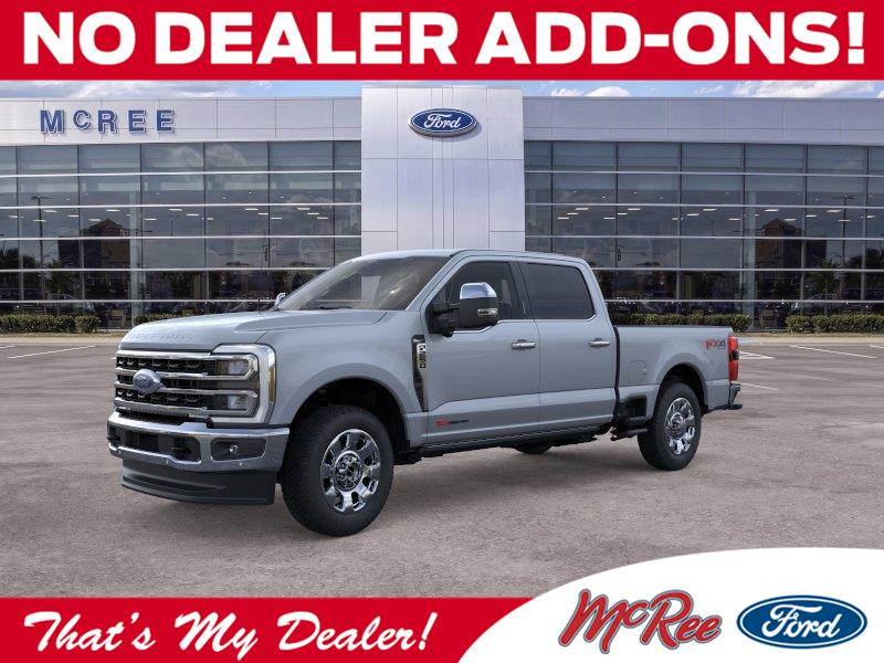 Glacier Gray Metallic Tri-Coat 2026 Ford F-250 Super Duty Pickup Truck Four-Wheel Drive Automatic