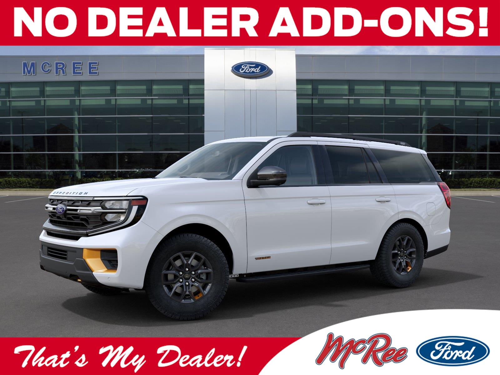 Star White Metallic Tri-Coat 2027 Ford Expedition SUV / Crossover Four-Wheel Drive Automatic