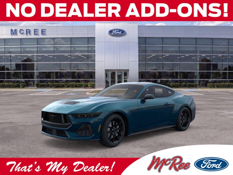Adriatic Blue 2026 Ford Mustang Coupe Rear-Wheel Drive Automatic