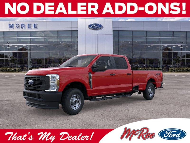Race Red 2026 Ford F-250 Super Duty Pickup Truck Four-Wheel Drive Automatic