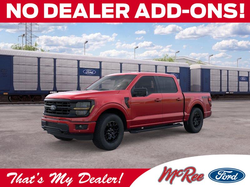 Ruby Red Metallic Tinted Clearcoat 2026 Ford F-150 Pickup Truck Four-Wheel Drive Automatic