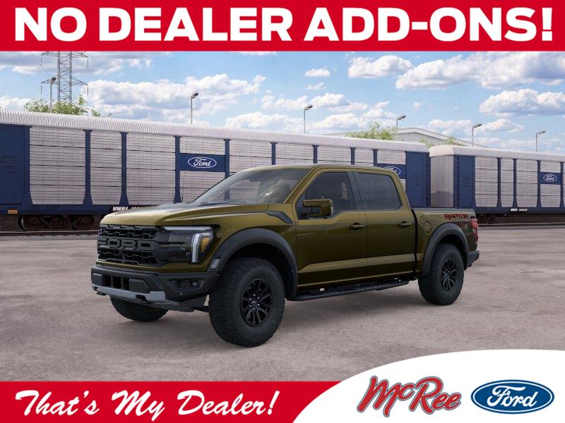 Shelter Green 2026 Ford F-150 Pickup Truck Four-Wheel Drive Automatic