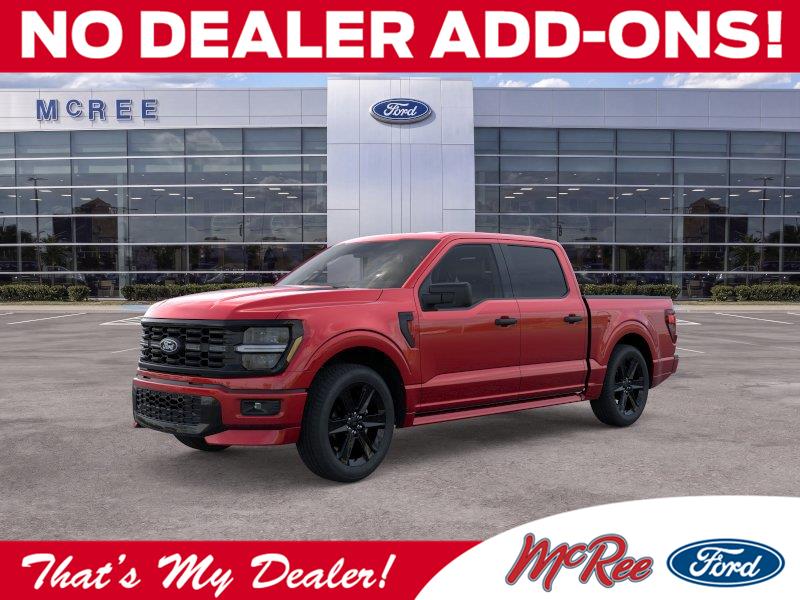 Ruby Red Metallic Tinted Clearcoat 2026 Ford F-150 Pickup Truck Four-Wheel Drive Automatic