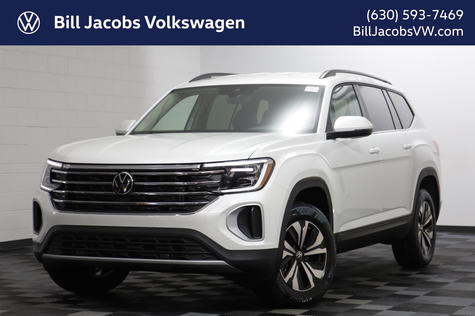 Opal White Pearl 2026 Volkswagen Atlas SE 4Motion SUV / Crossover All-Wheel Drive Automatic