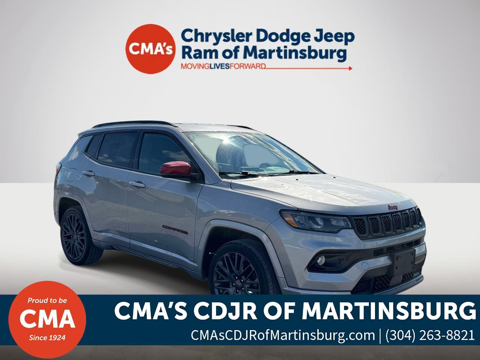 Billet Silver Metallic Clearcoat 2023 Jeep Compass (Red) Edition 4WD SUV / Crossover Four-Wheel Drive 8-Speed Automatic