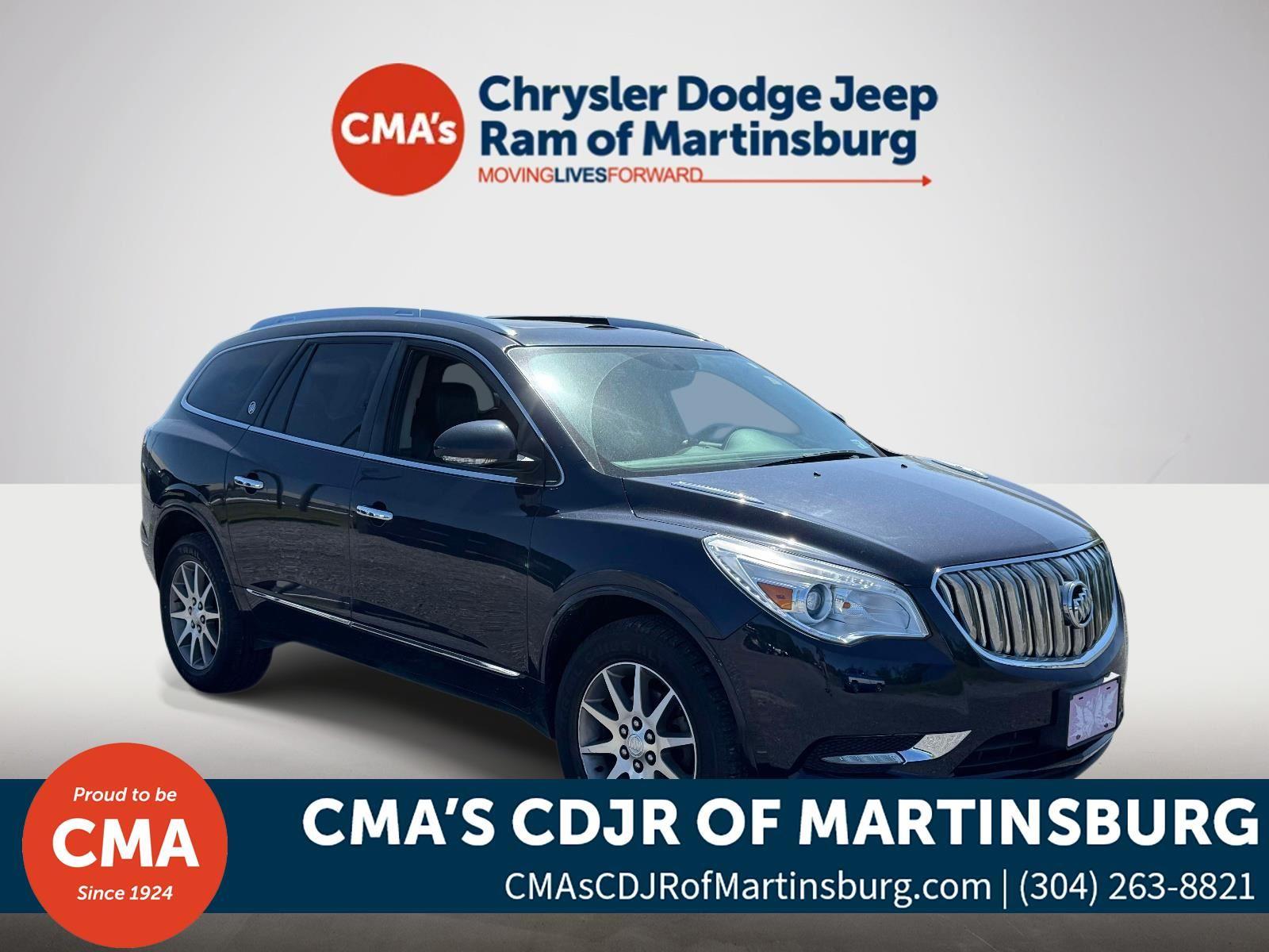 Dark Sapphire Blue Metallic 2017 Buick Enclave Leather FWD SUV / Crossover Front-Wheel Drive 6-Speed Automatic Overdrive