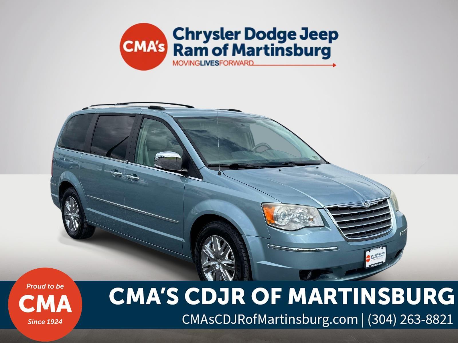 Clearwater Blue Pearlcoat 2010 Chrysler Town & Country Limited FWD Minivan Front-Wheel Drive 6-Speed Automatic