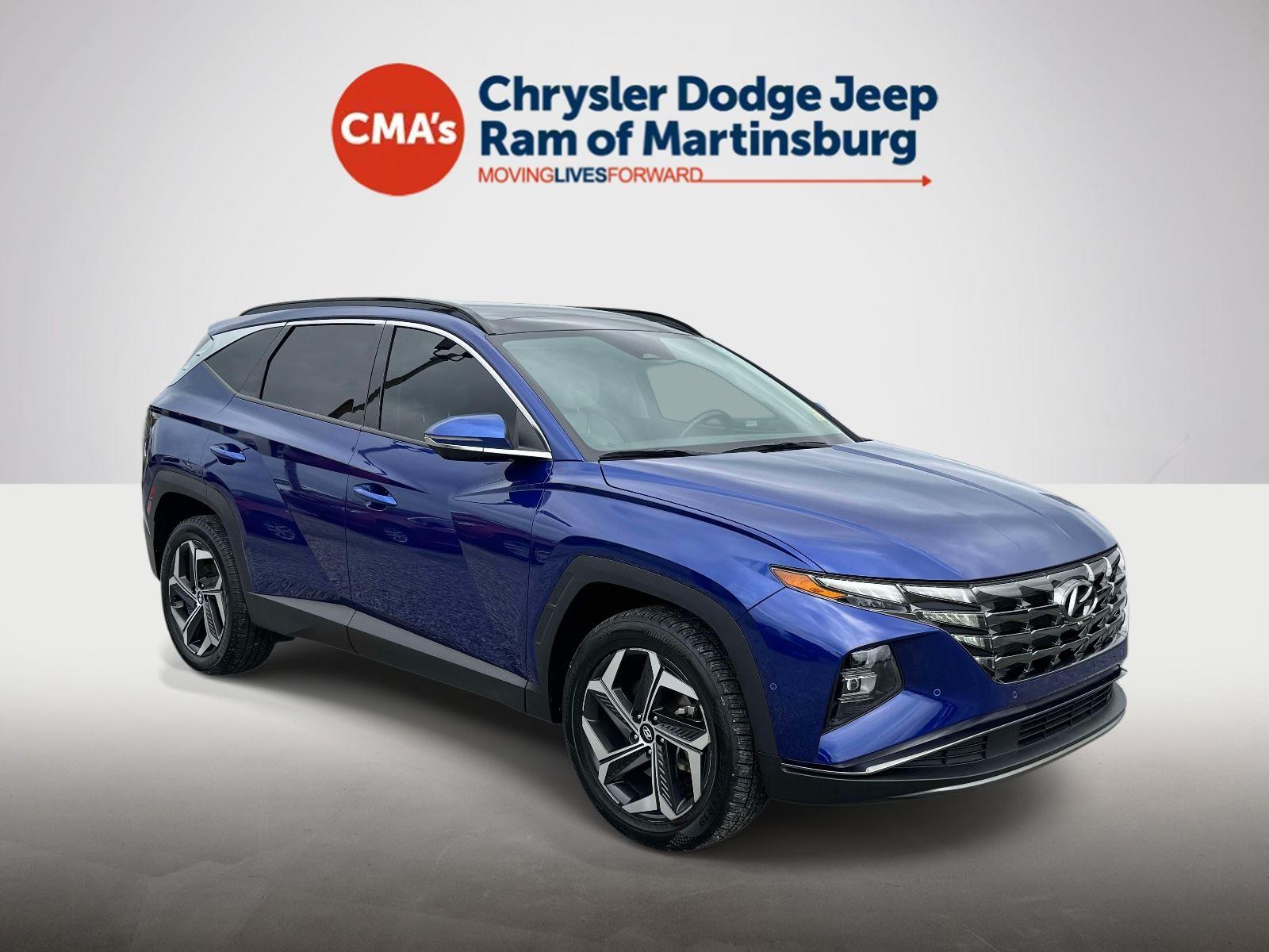 Intense Blue 2023 Hyundai Tucson SUV / Crossover All-Wheel Drive Automatic