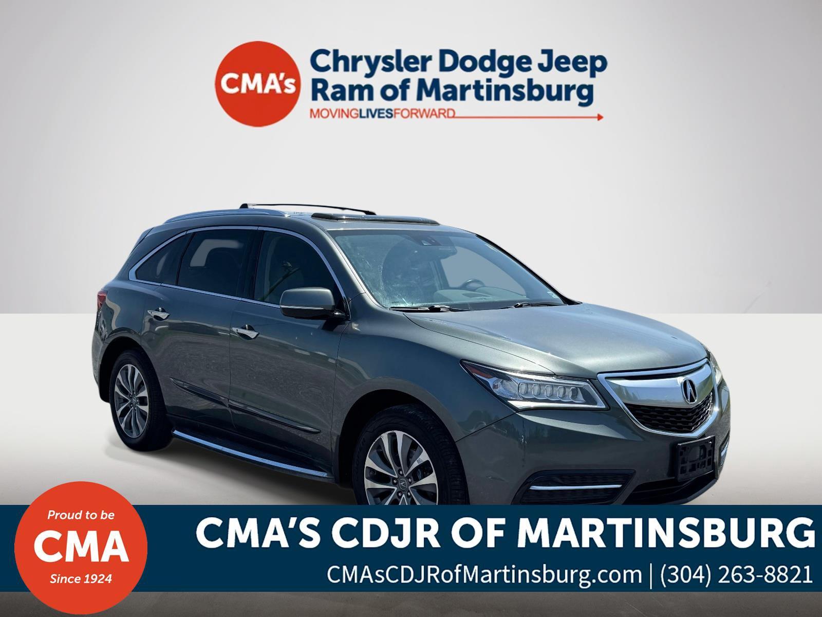 Forest Mist Metallic 2014 Acura MDX SUV / Crossover Front-Wheel Drive Automatic