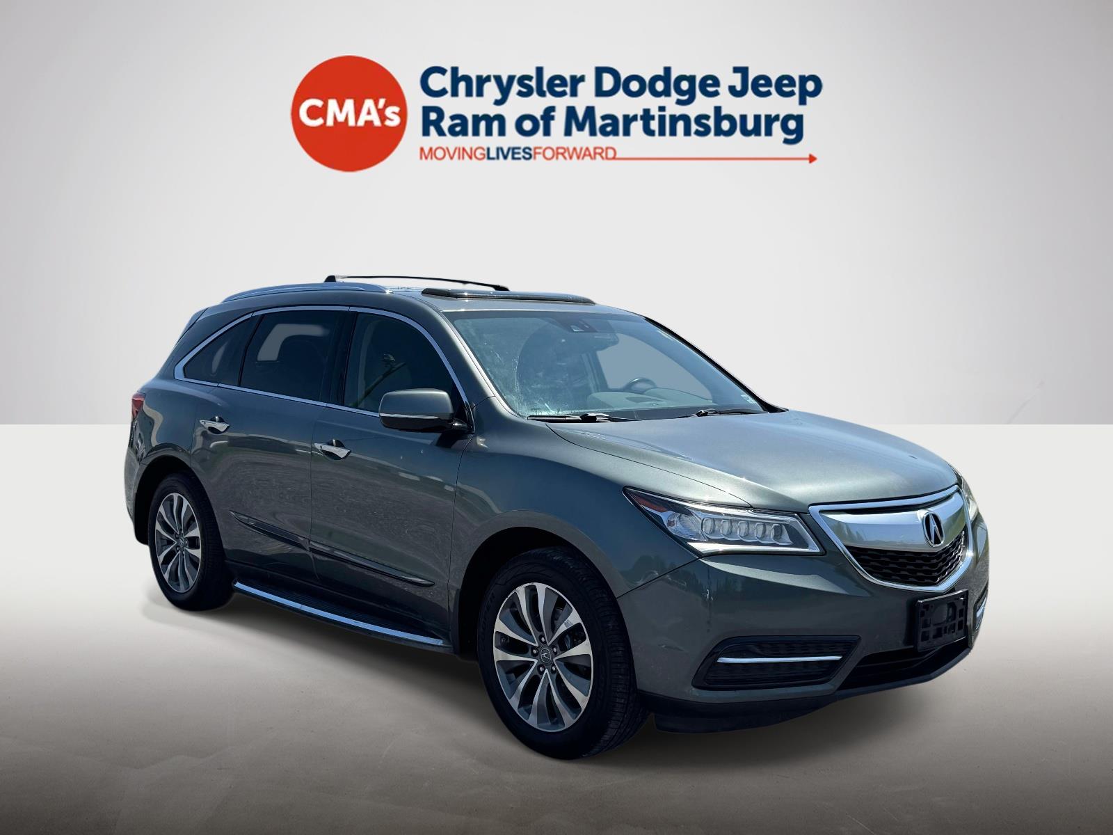 Forest Mist Metallic 2014 Acura MDX SUV / Crossover Front-Wheel Drive Automatic