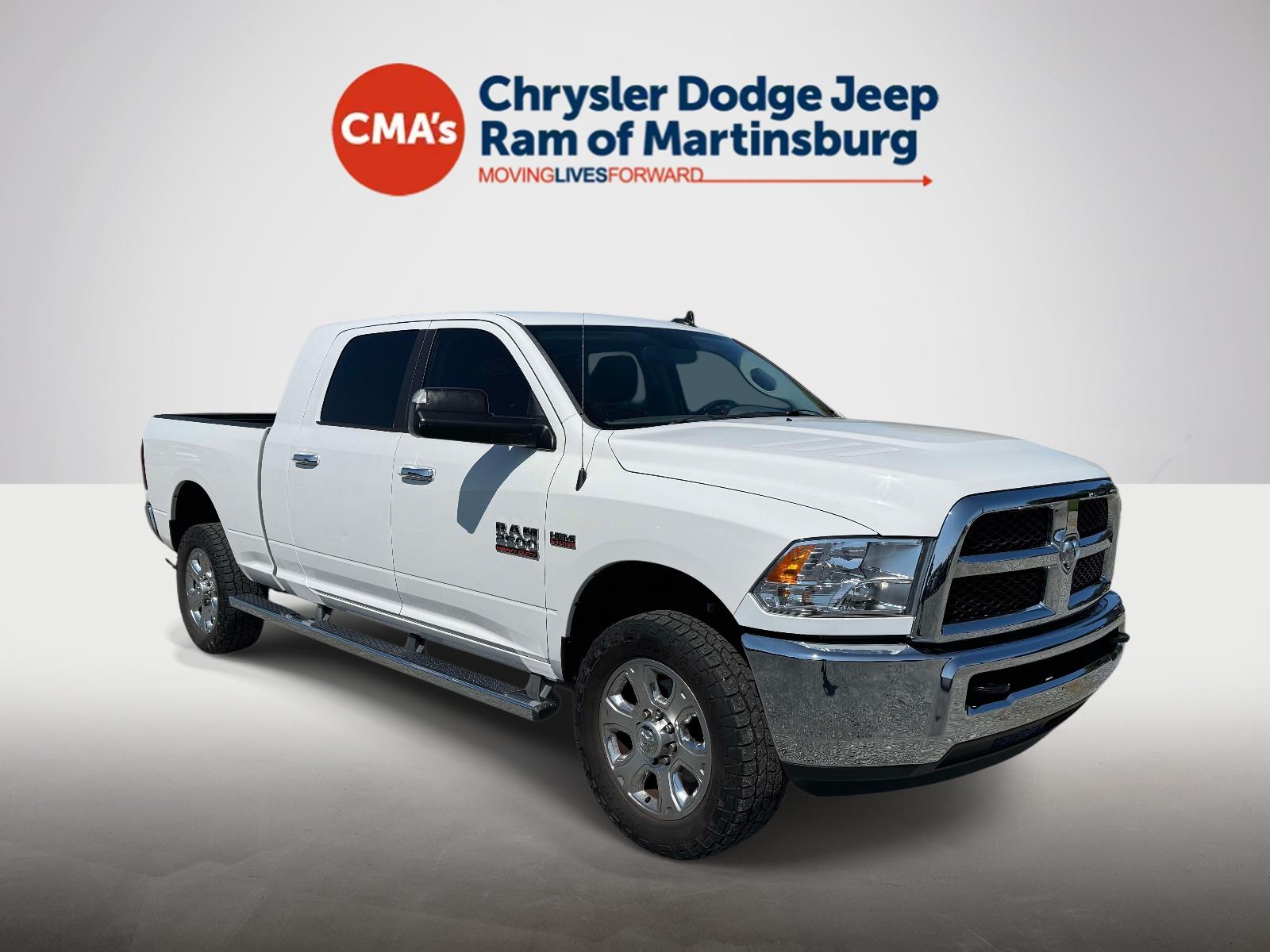 Bright White Clearcoat 2015 RAM 2500 Pickup Truck Four-Wheel Drive 6-Speed Automatic