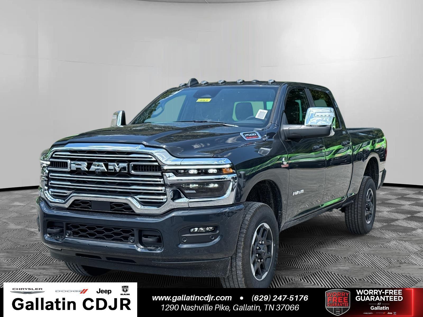 Forged Blue Metallic 2025 RAM 2500 Pickup Truck Four-Wheel Drive 8-Speed Automatic
