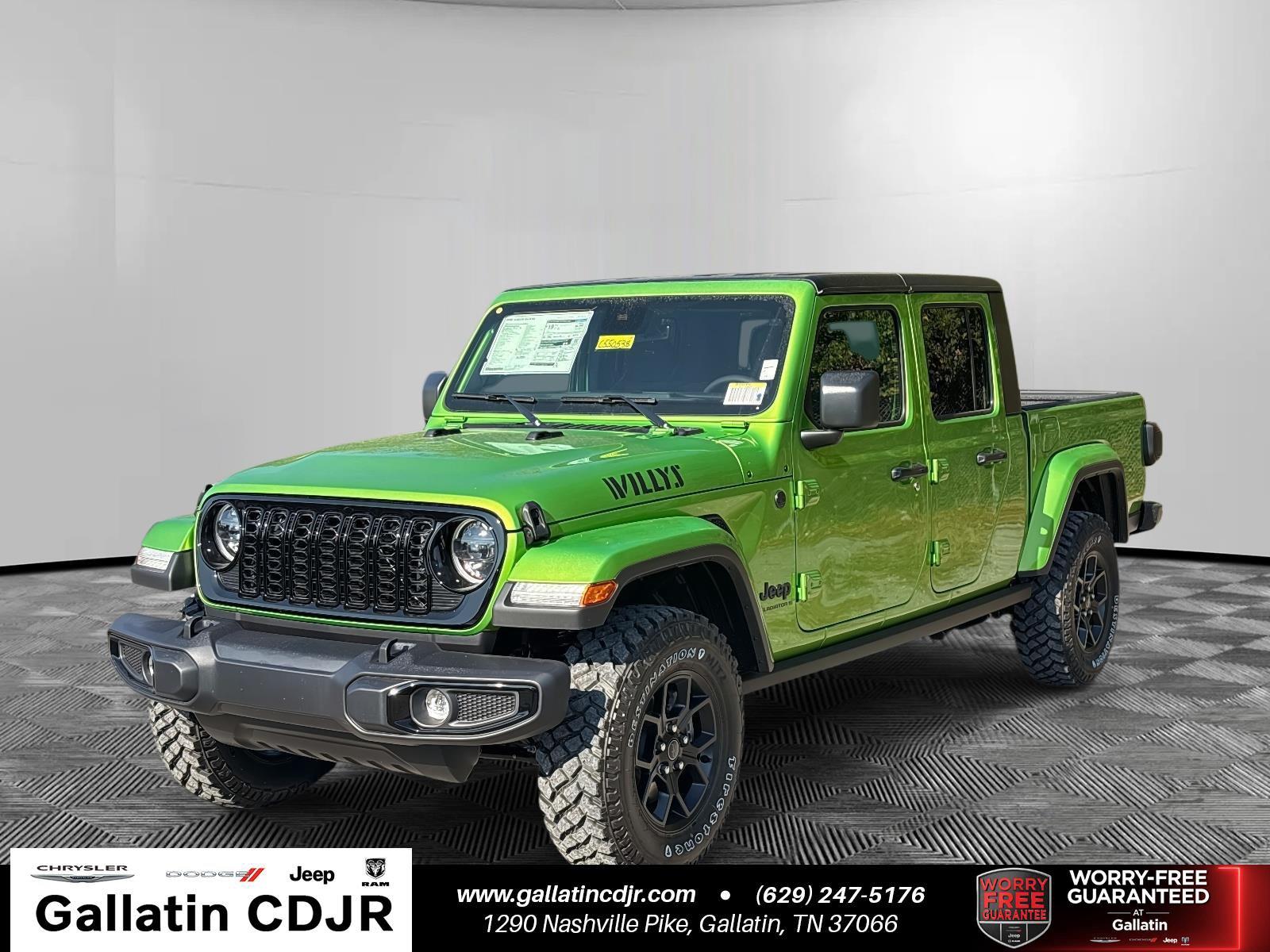 Mojito 2025 Jeep Gladiator Pickup Truck Four-Wheel Drive 8-Speed Automatic