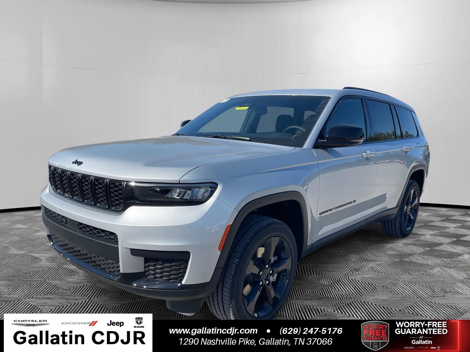 Silver Zynith 2025 Jeep Grand Cherokee L SUV / Crossover Four-Wheel Drive 8-Speed Automatic