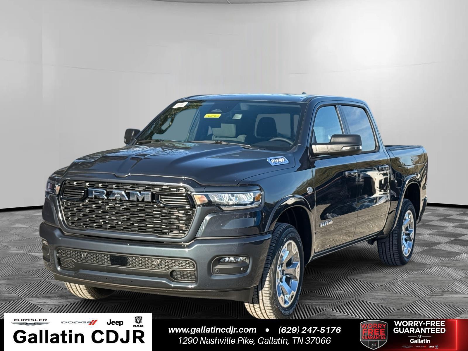 Forged Blue Metallic 2026 RAM 1500 Pickup Truck Four-Wheel Drive 8-Speed Automatic