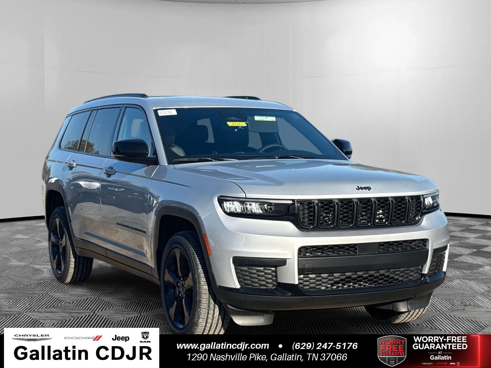 Silver Zynith 2025 Jeep Grand Cherokee L SUV / Crossover Four-Wheel Drive 8-Speed Automatic