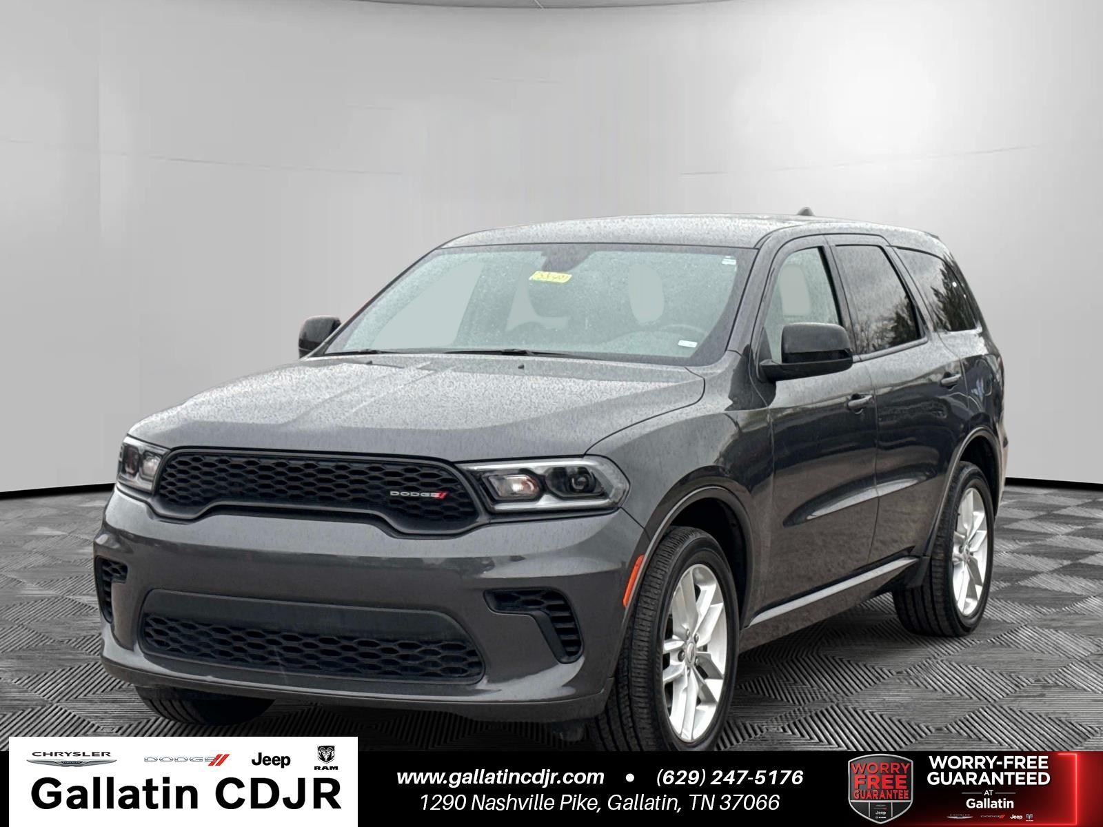 Vapor Gray 2025 Dodge Durango GT AWD SUV / Crossover All-Wheel Drive 8-Speed Automatic