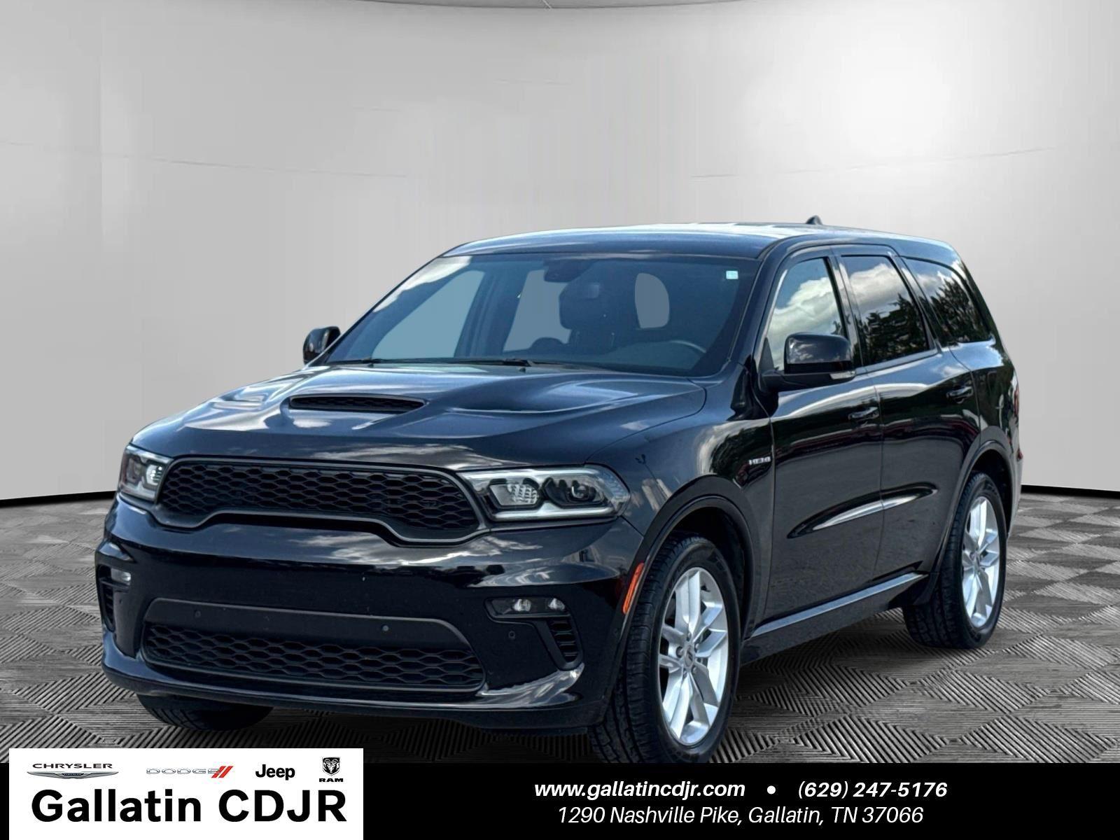 DB Black Clearcoat 2022 Dodge Durango R/T RWD SUV / Crossover Rear-Wheel Drive 8-Speed Automatic