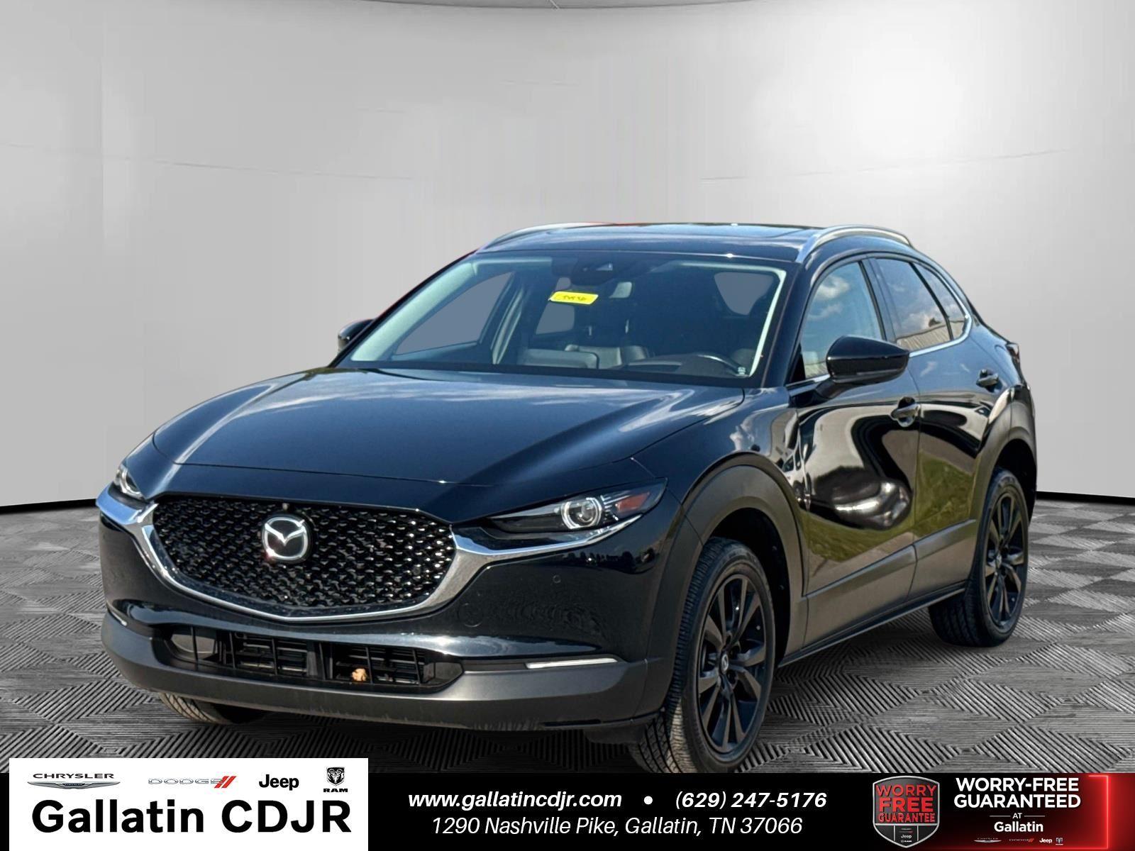 Jet Black Mica 2023 Mazda CX-30 2.5 S Turbo Premium Plus AWD SUV / Crossover All-Wheel Drive Automatic
