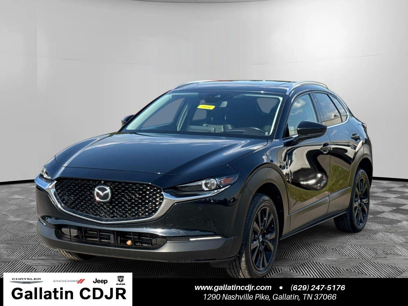 Jet Black Mica 2023 Mazda CX-30 2.5 S Turbo Premium Plus AWD SUV / Crossover All-Wheel Drive Automatic