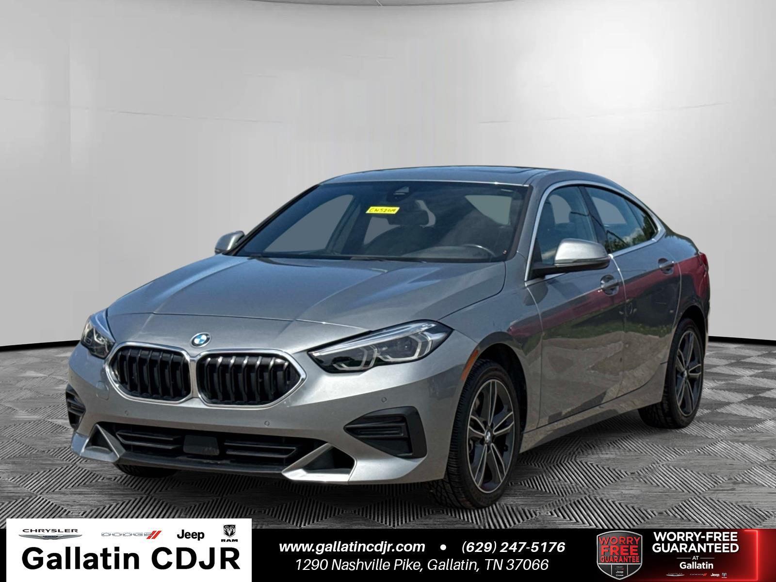 Gray 2024 BMW 2 Series 228i Gran Coupe RWD Sedan Front-Wheel Drive Automatic