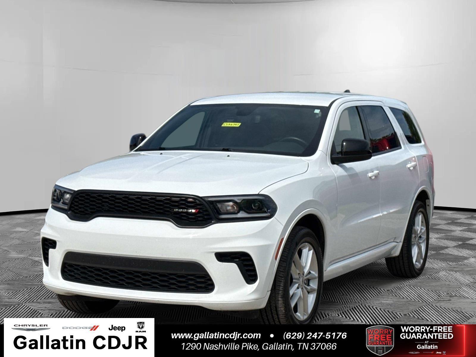 White Knuckle Clearcoat 2025 Dodge Durango GT AWD SUV / Crossover All-Wheel Drive 8-Speed Automatic