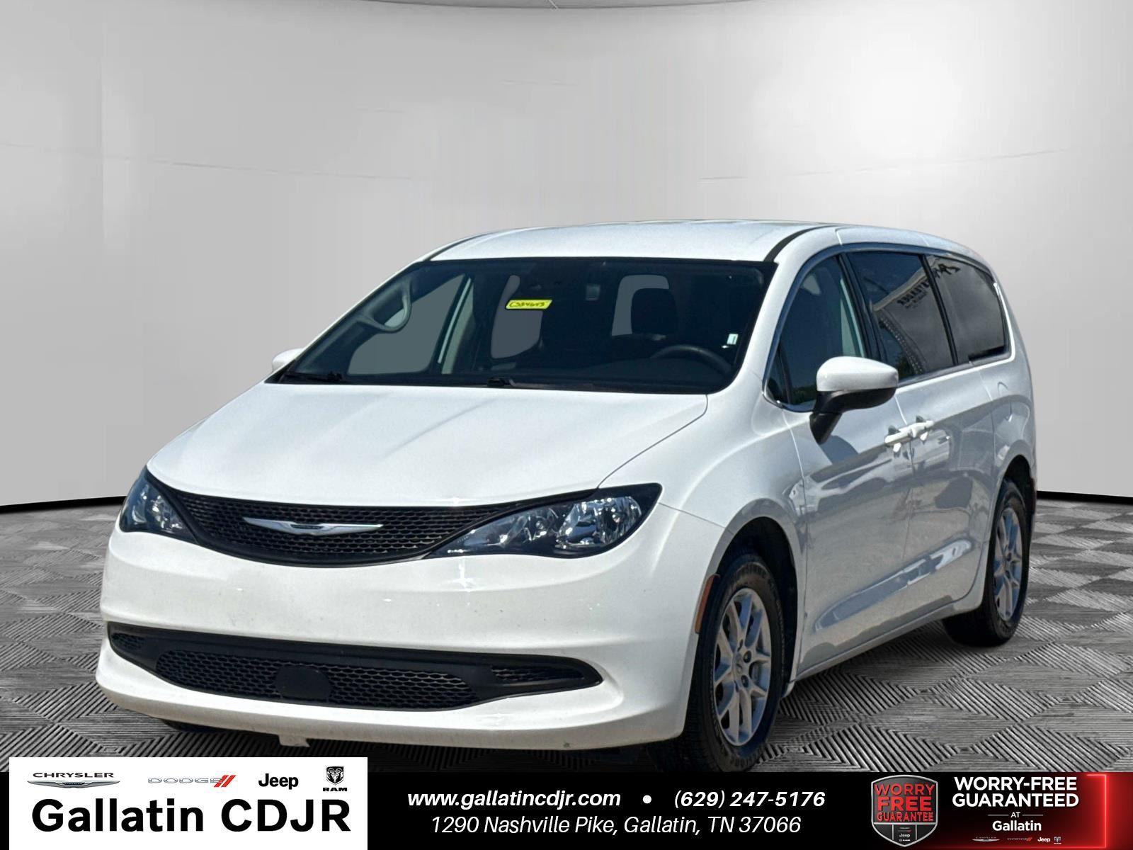 Bright White Clearcoat 2023 Chrysler Voyager LX FWD Minivan Front-Wheel Drive 9-Speed Automatic