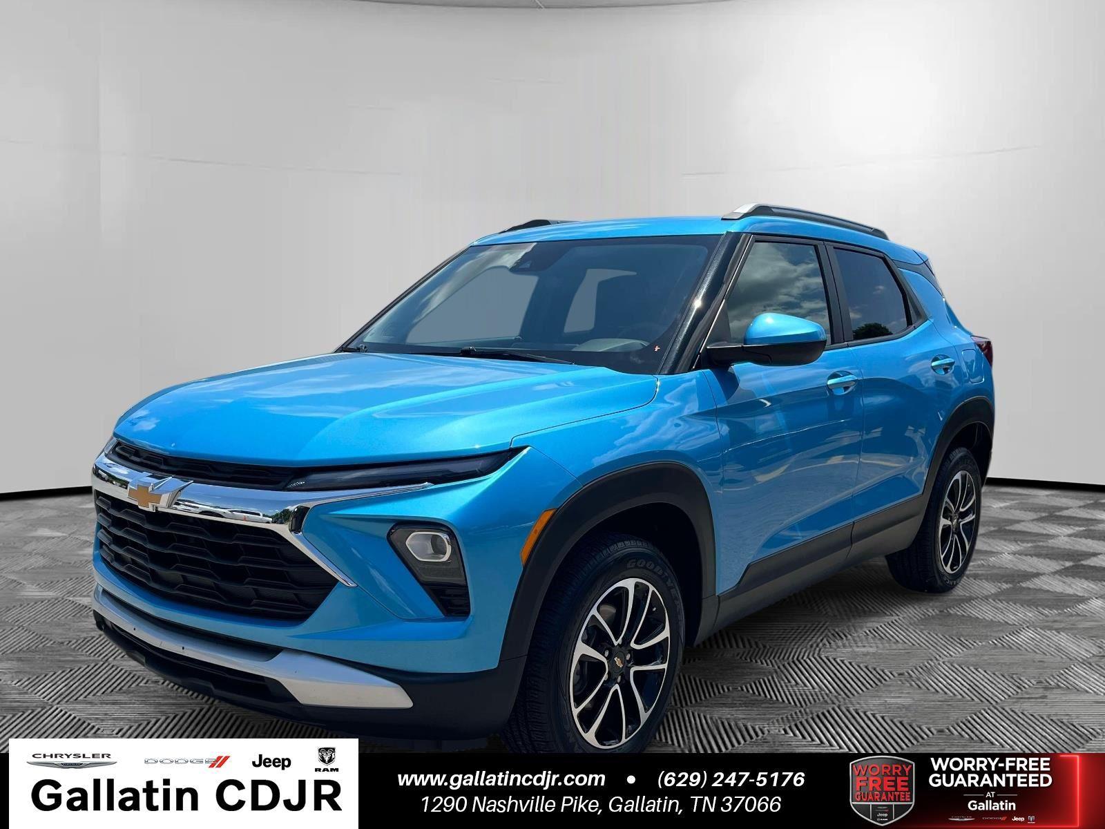 Marina Blue Metallic 2025 Chevrolet Trailblazer LT AWD SUV / Crossover Four-Wheel Drive 9-Speed Automatic