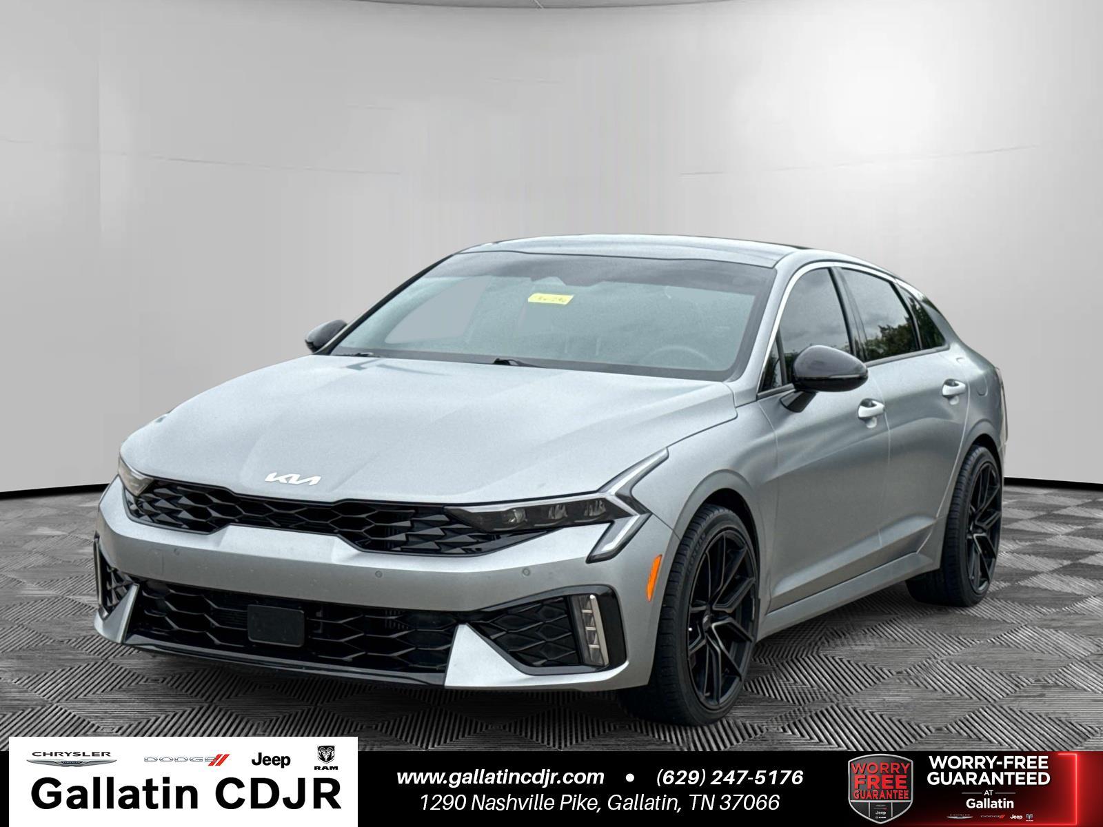 Steel Matte Gray 2025 Kia K5 GT FWD Sedan Front-Wheel Drive Automatic